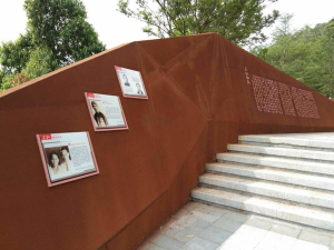 黄平耐候钢挡土墙